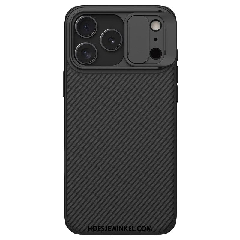 Hoesje iPhone 17 Pro Max Nillkin Camshield Pro-serie Bescherming Hoesje