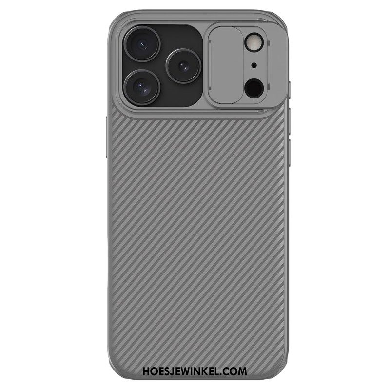 Hoesje iPhone 17 Pro Max Nillkin Camshield Pro-serie Bescherming Hoesje