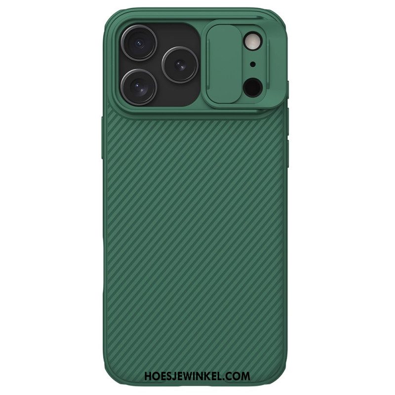 Hoesje iPhone 17 Pro Max Nillkin Camshield Pro-serie Bescherming Hoesje