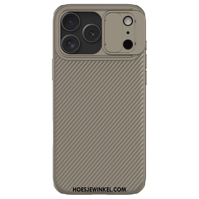 Hoesje iPhone 17 Pro Max Nillkin Camshield Pro-serie Bescherming Hoesje