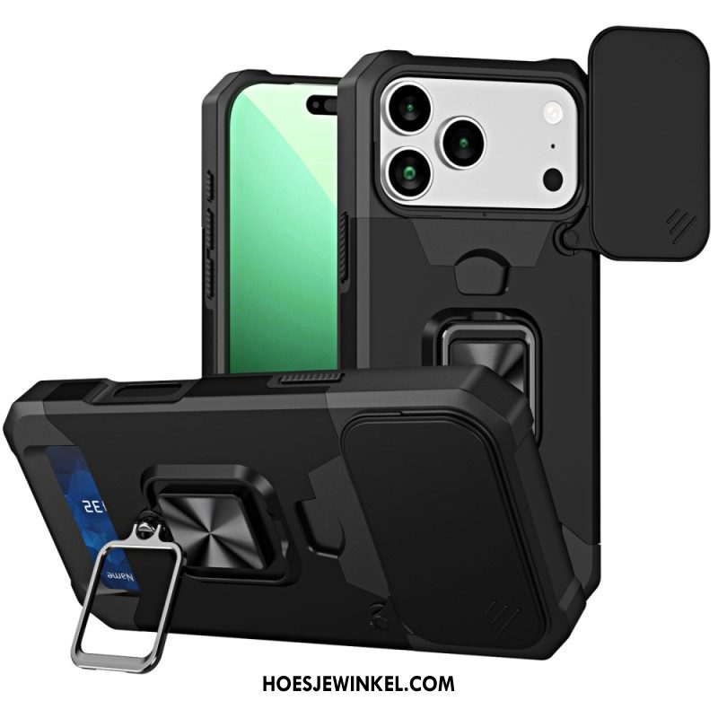 Hoesje iPhone 17 Pro Max Robuuste Standaard En Schuifdeksel