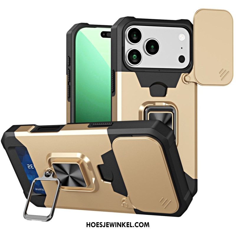 Hoesje iPhone 17 Pro Max Robuuste Standaard En Schuifdeksel