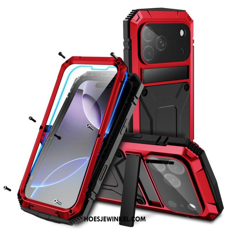 Hoesje iPhone 17 Pro R-just Volledige Bescherming Bescherming Hoesje
