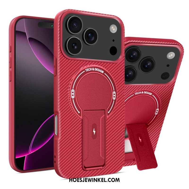 Hoesje iPhone 17 Pro Robuust Met Standaard Bescherming Hoesje