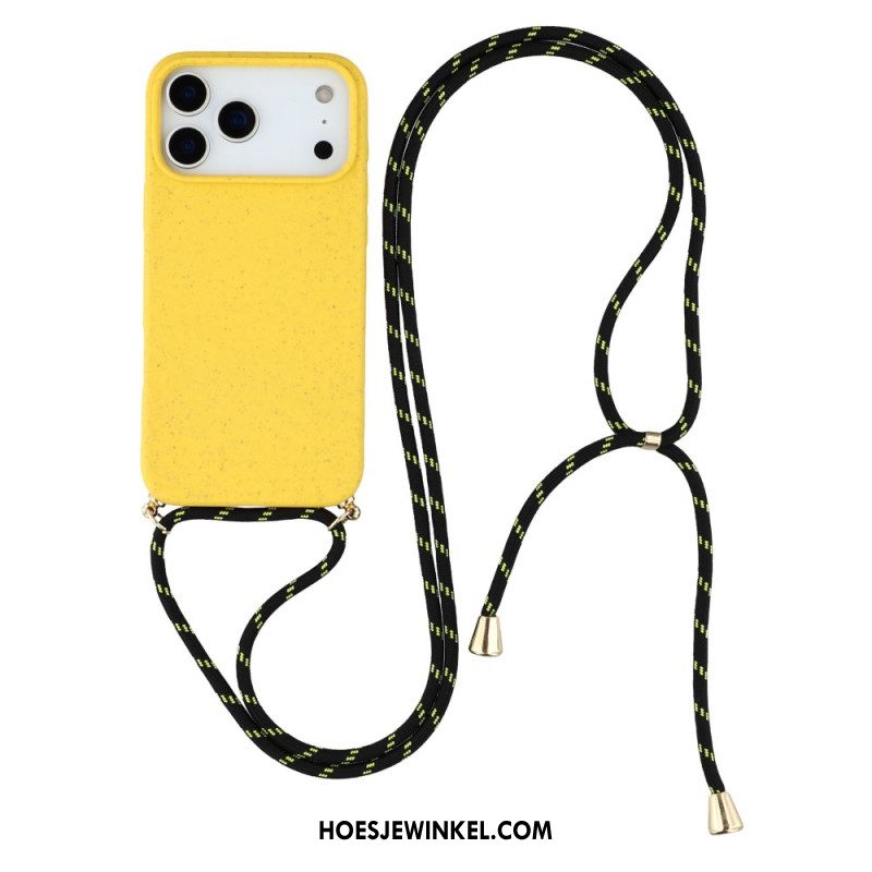 Hoesje iPhone 17 Pro Siliconenkoord