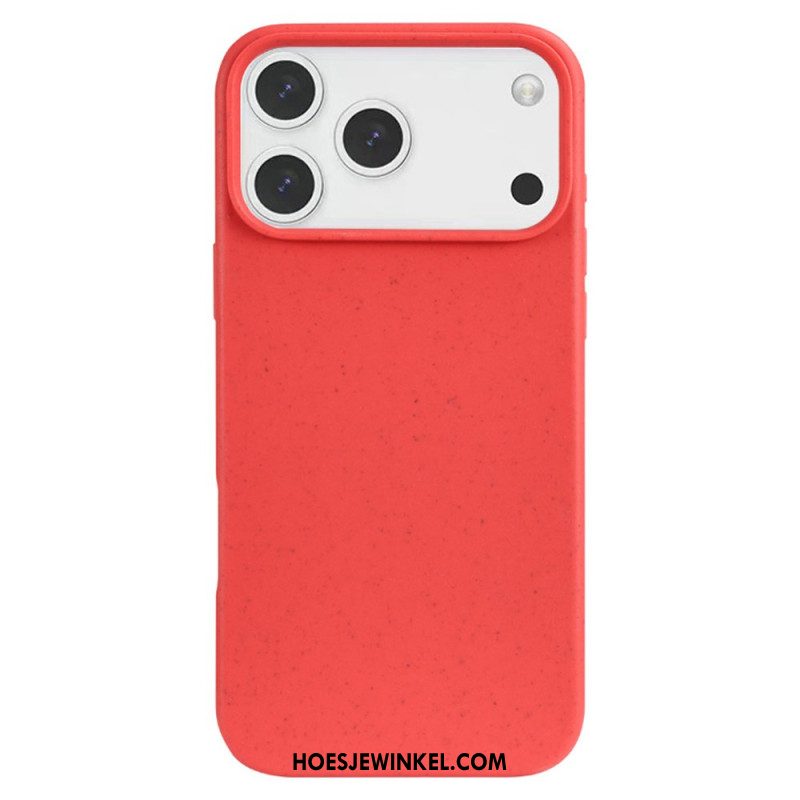 Hoesje iPhone 17 Pro Tarwestrovezels