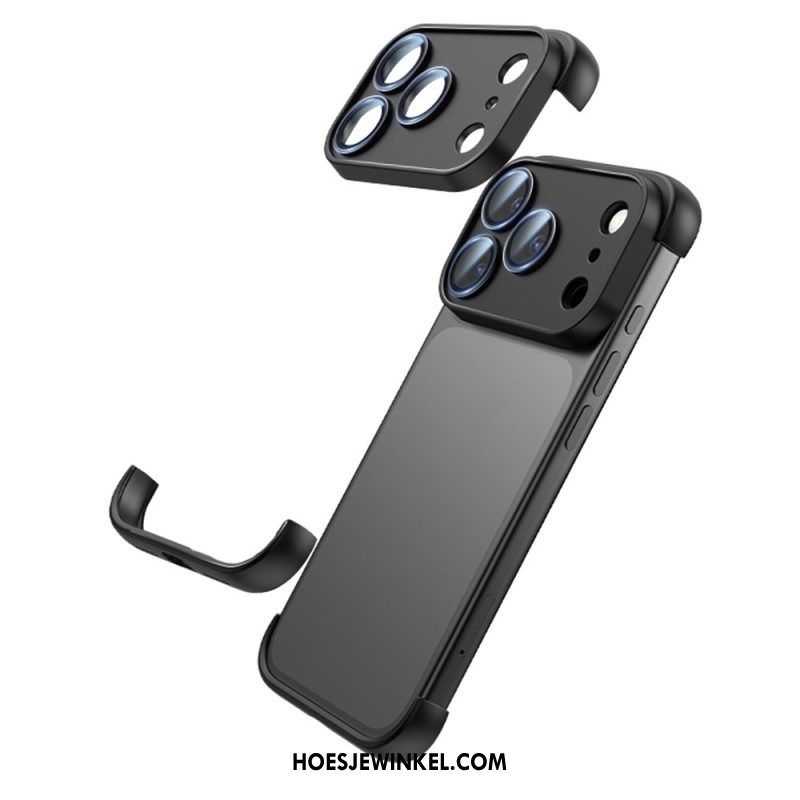 Hoesje iPhone 17 Pro Zonder Frame Met Hoekbescherming En Geïntegreerde Lens