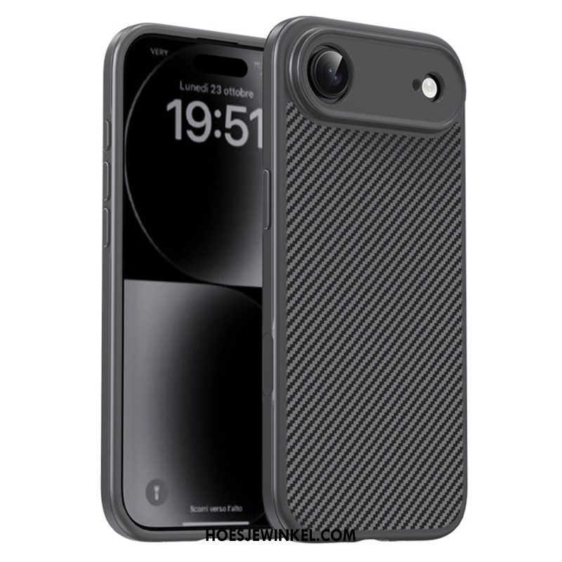 Hoesje iPhone Air Ipaky Koolstofvezel Bescherming Hoesje