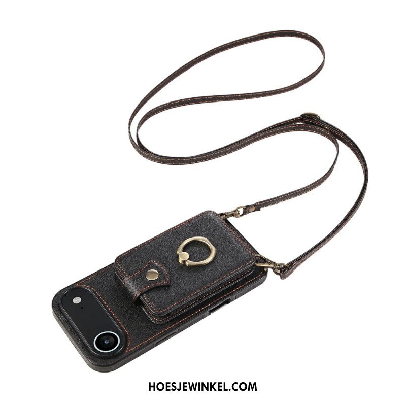 Hoesje iPhone Air Kaarthouder En Polsband