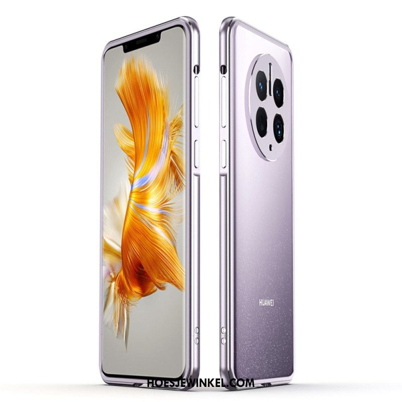 Hoesje voor Huawei Mate 50 Pro Bescherming Hoesje Bescherming Van Bumperframe En Fotomodule Achter