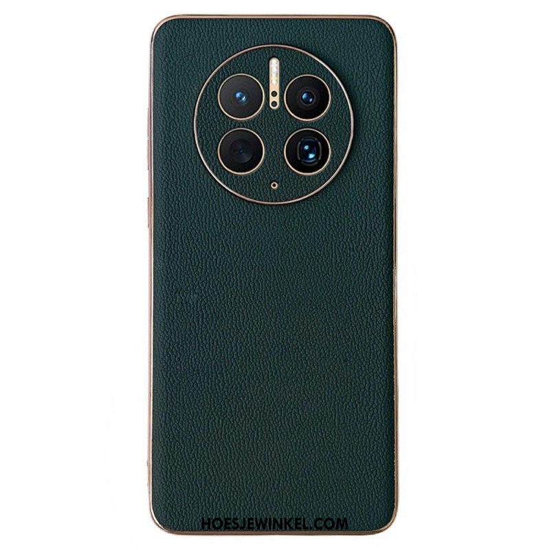 Hoesje voor Huawei Mate 50 Pro Echt Lederen Elegantie