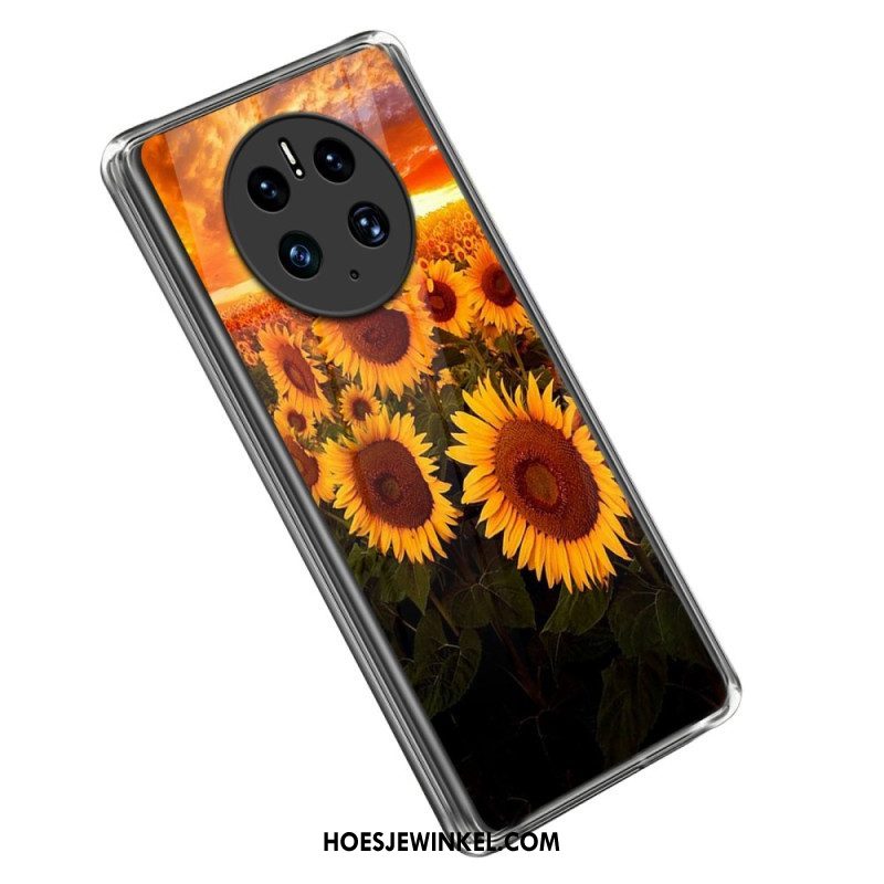 Hoesje voor Huawei Mate 50 Pro Sublieme Zonnebloemen