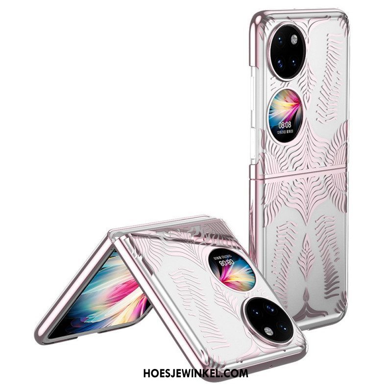 Hoesje voor Huawei P50 Pocket Vleugel Ontwerp