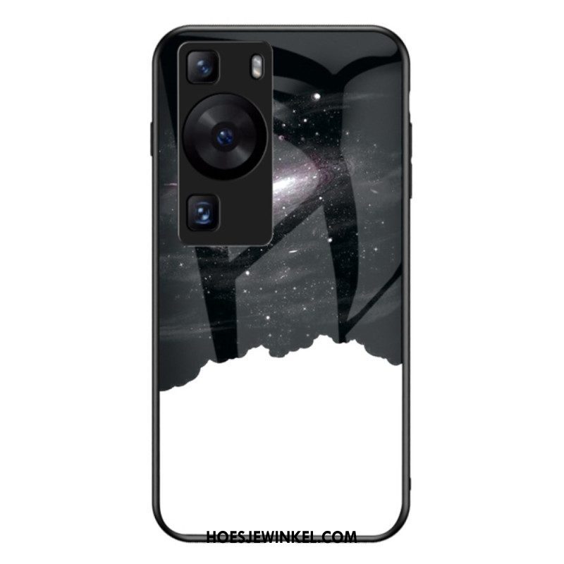 Hoesje voor Huawei P60 Pro Hemelgehard Glas