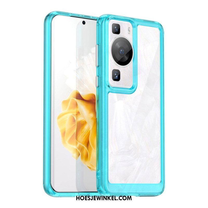 Hoesje voor Huawei P60 Pro Hybride Transparant