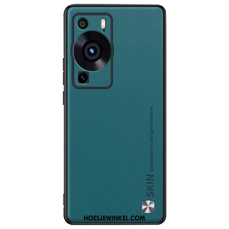 Hoesje voor Huawei P60 Pro Kunstleer Huid