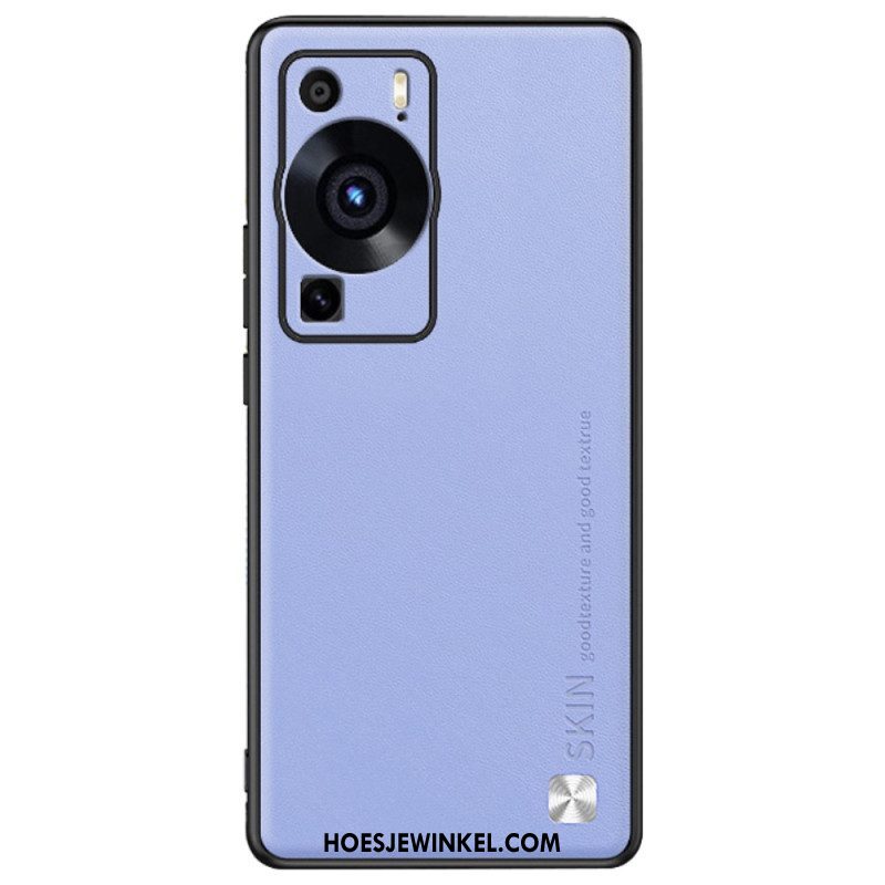 Hoesje voor Huawei P60 Pro Kunstleer Huid