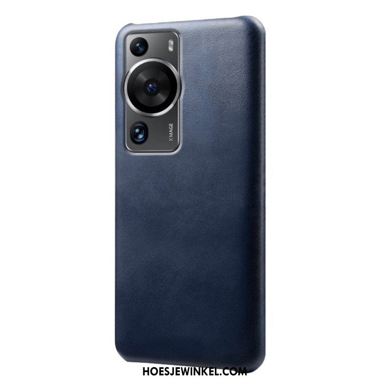 Hoesje voor Huawei P60 Pro Ledereffect