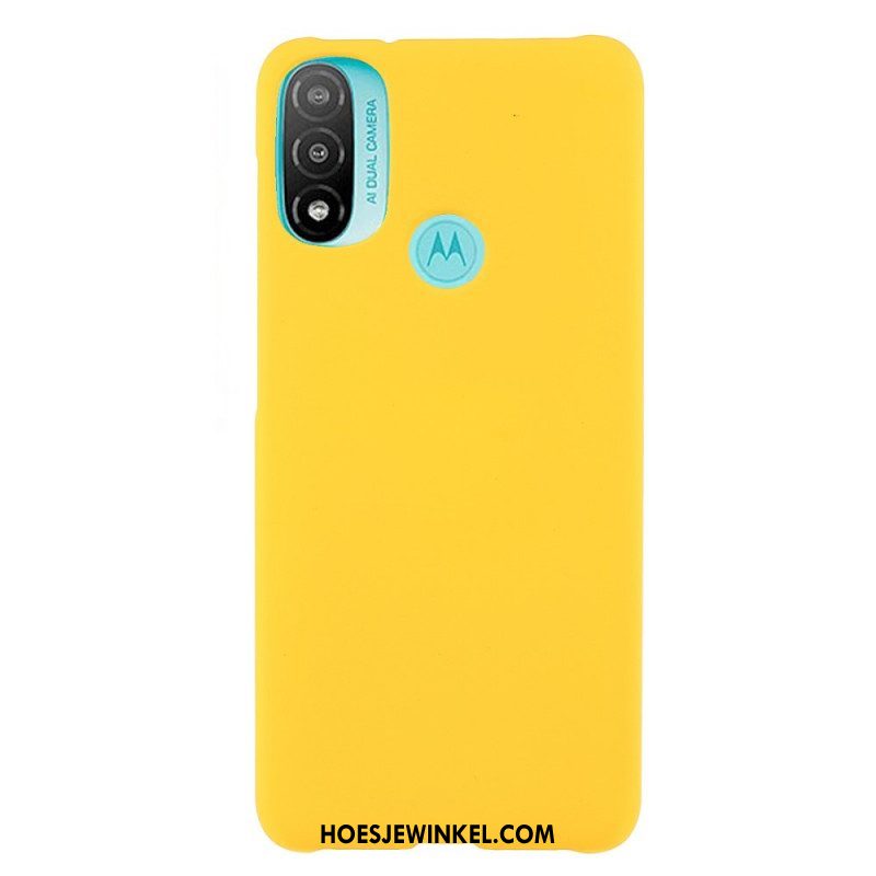 Hoesje voor Moto E40 / E30 / E20 Stijve Klassieker