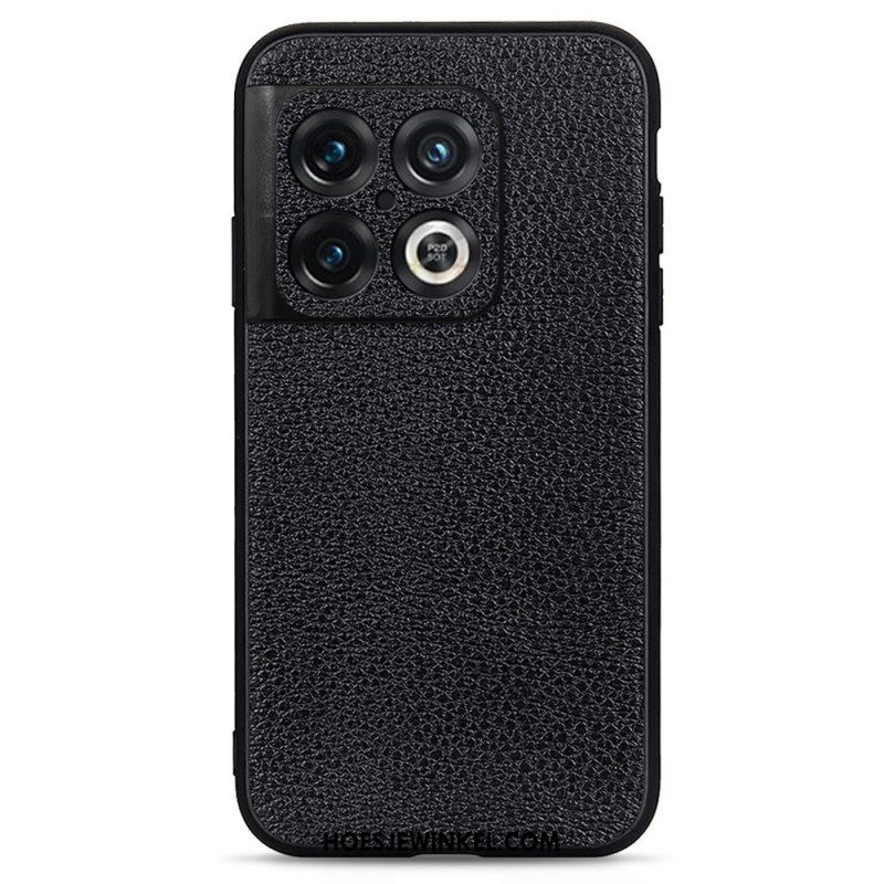 Hoesje voor OnePlus 10 Pro 5G Hybride Echt Leer