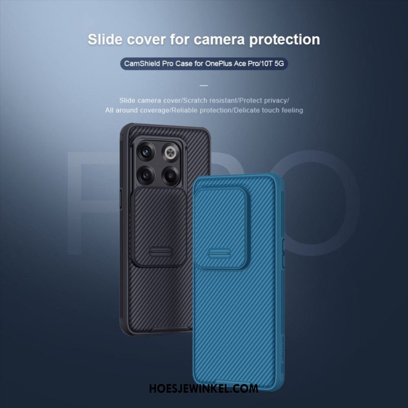 Hoesje voor OnePlus 10T 5G Camshield Nillkin