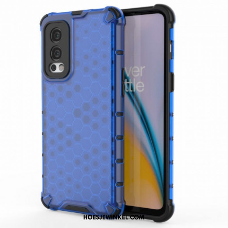 Hoesje voor OnePlus Nord 2 5G Honingraatstijl