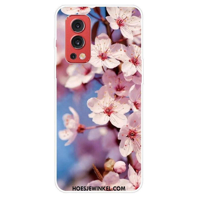 Hoesje voor OnePlus Nord 2 5G Realistische Bloemen