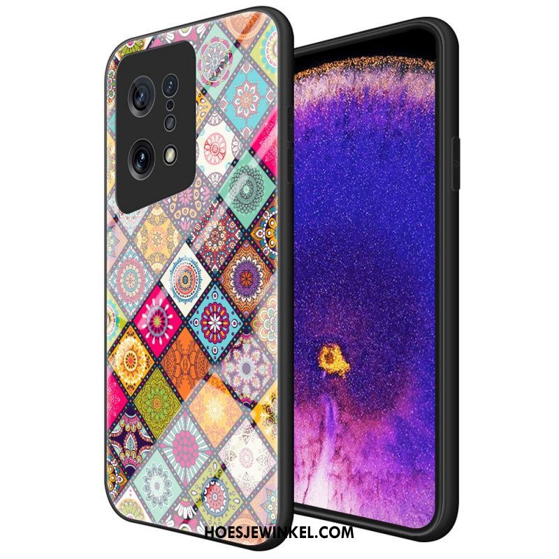 Hoesje voor Oppo Find X5 Lapwerk Magnetische Houder