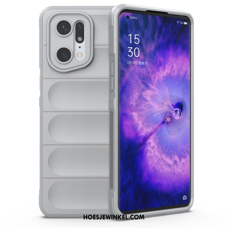 Hoesje voor Oppo Find X5 Pro Antislip