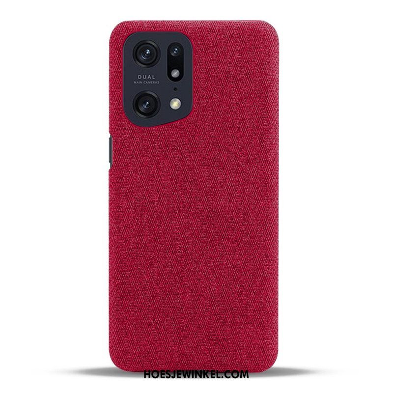 Hoesje voor Oppo Find X5 Pro Stof