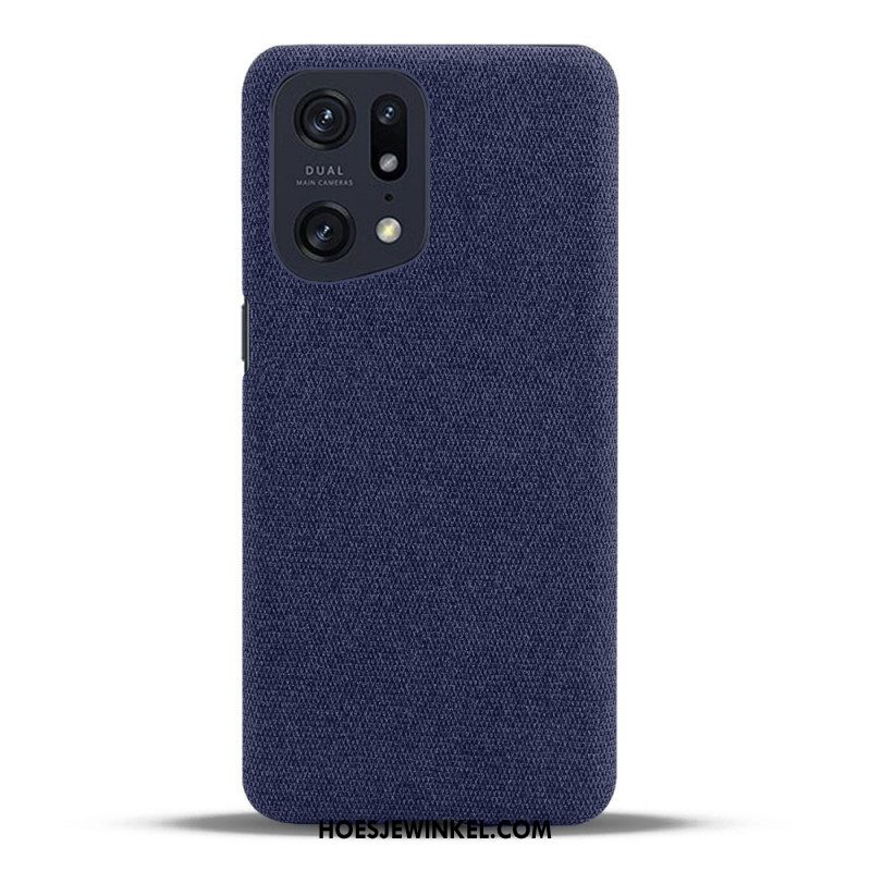 Hoesje voor Oppo Find X5 Pro Stof