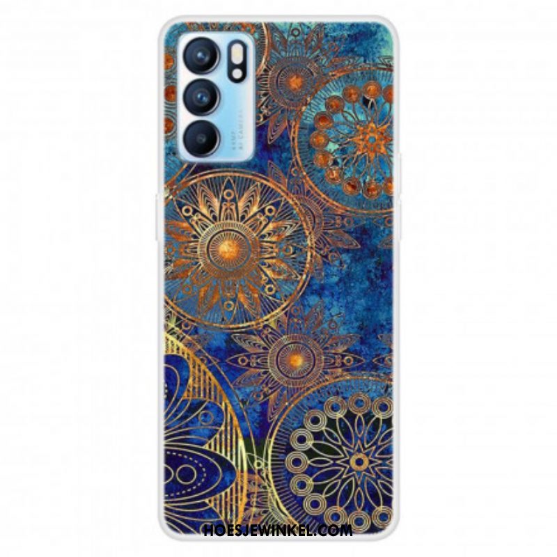 Hoesje voor Oppo Reno 6 5G Mandala-trend