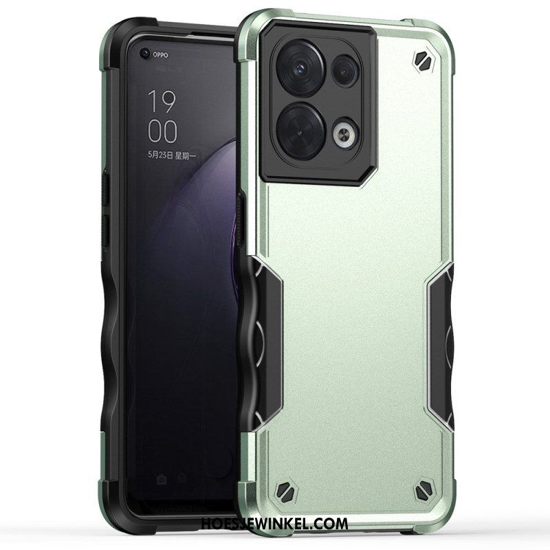 Hoesje voor Oppo Reno 8 Antislip Hybride