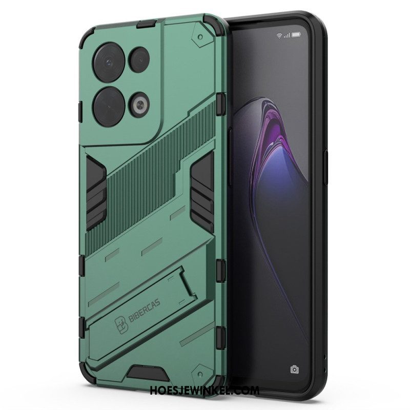 Hoesje voor Oppo Reno 8 Handsfree Afneembare Standaard Met Twee Standen