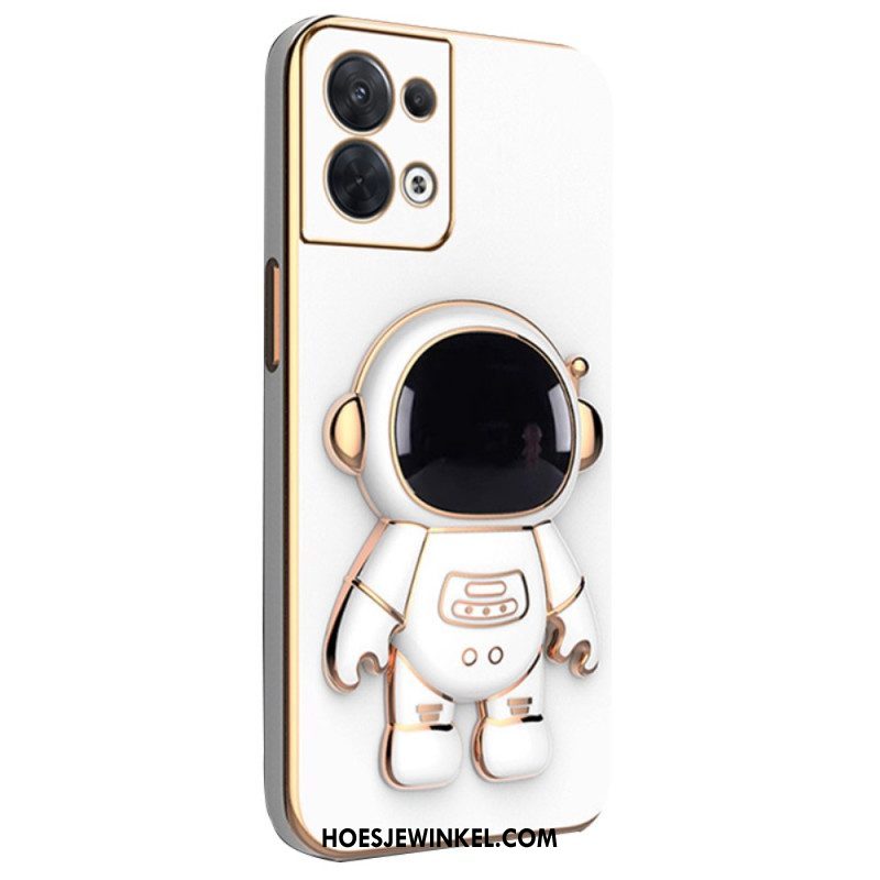 Hoesje voor Oppo Reno 8 Kosmonaut Beugel