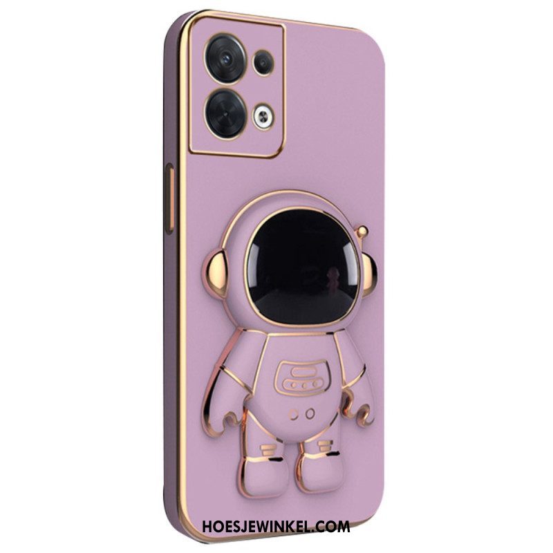 Hoesje voor Oppo Reno 8 Kosmonaut Beugel