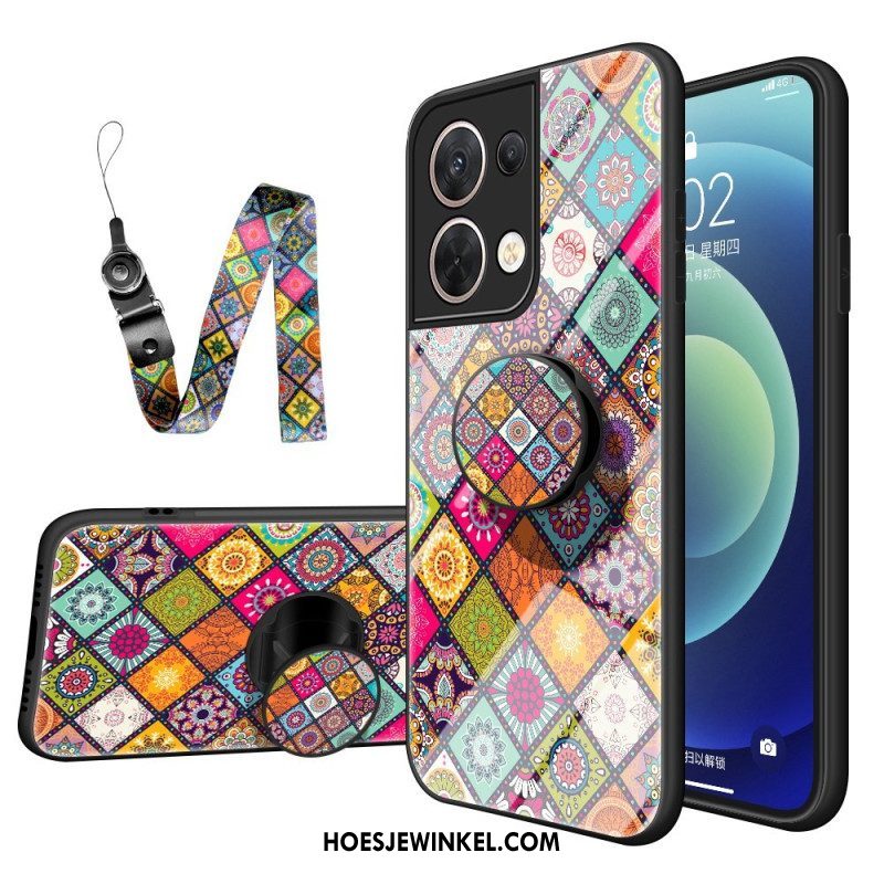 Hoesje voor Oppo Reno 8 Lapwerk