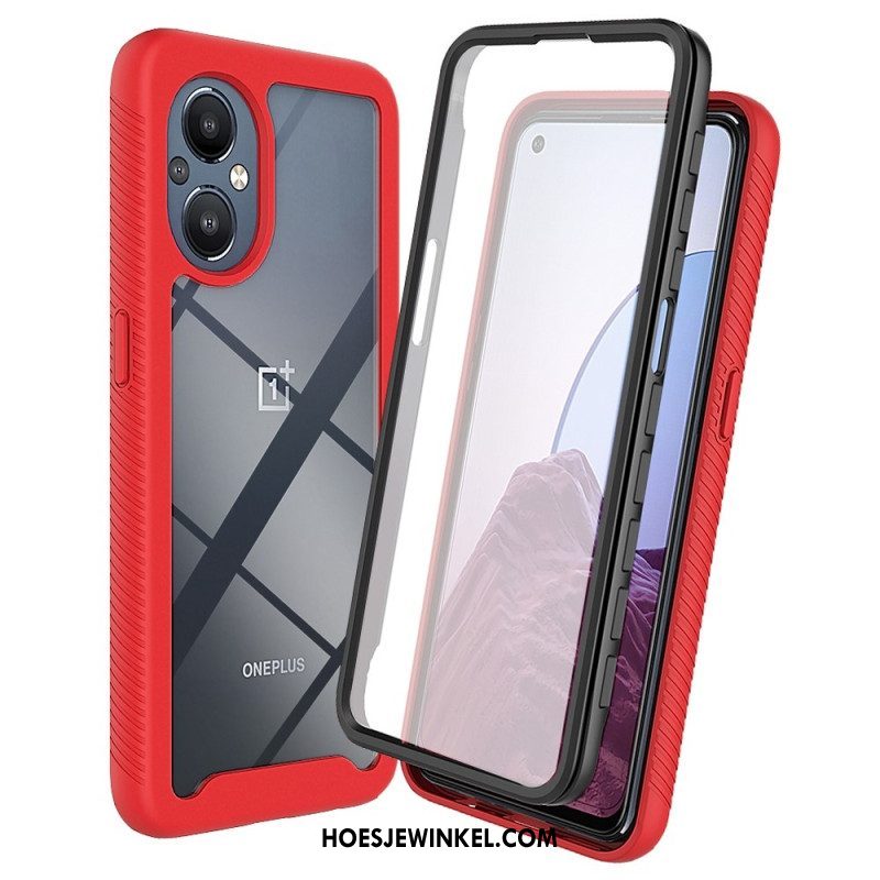 Hoesje voor Oppo Reno 8 Lite Bumper En Screenprotector