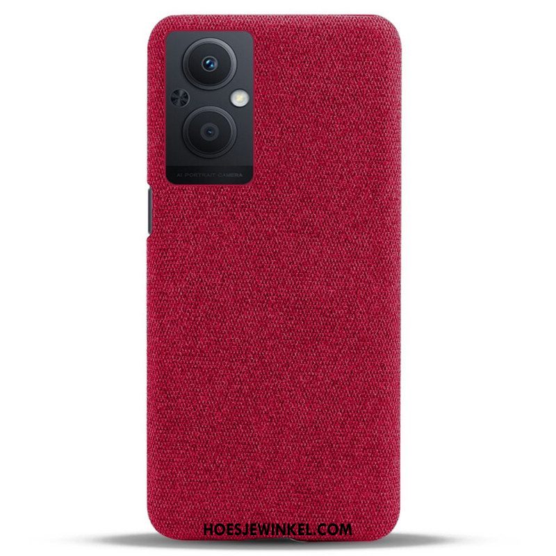 Hoesje voor Oppo Reno 8 Lite Stof