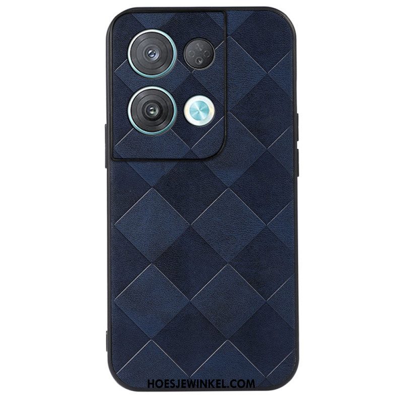 Hoesje voor Oppo Reno 8 Pro Geweven Stijl