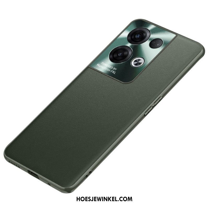 Hoesje voor Oppo Reno 8 Pro Premium Kunstleer