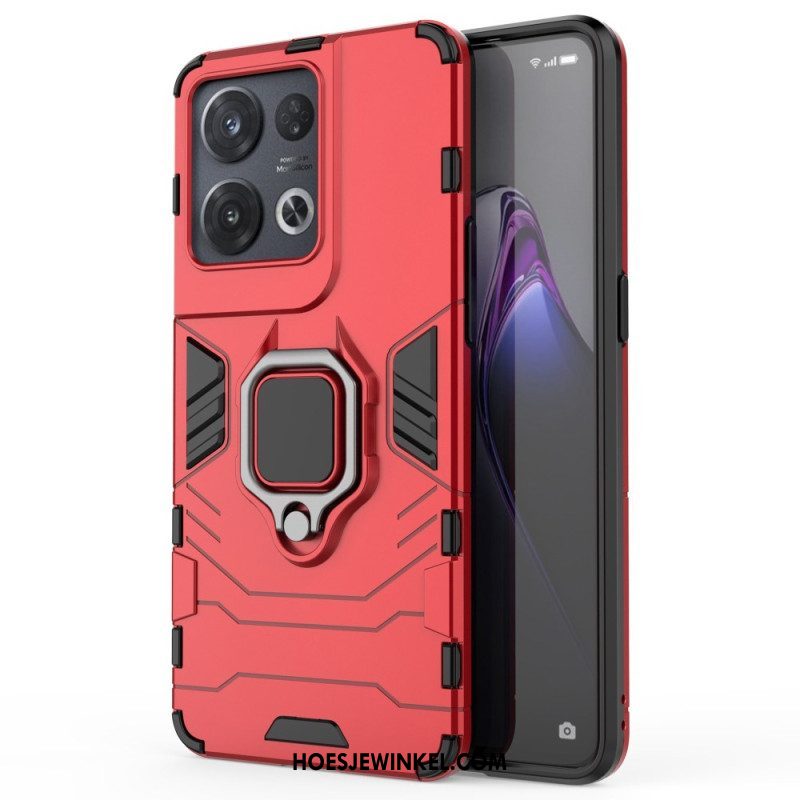 Hoesje voor Oppo Reno 8 Pro Ringbestendig