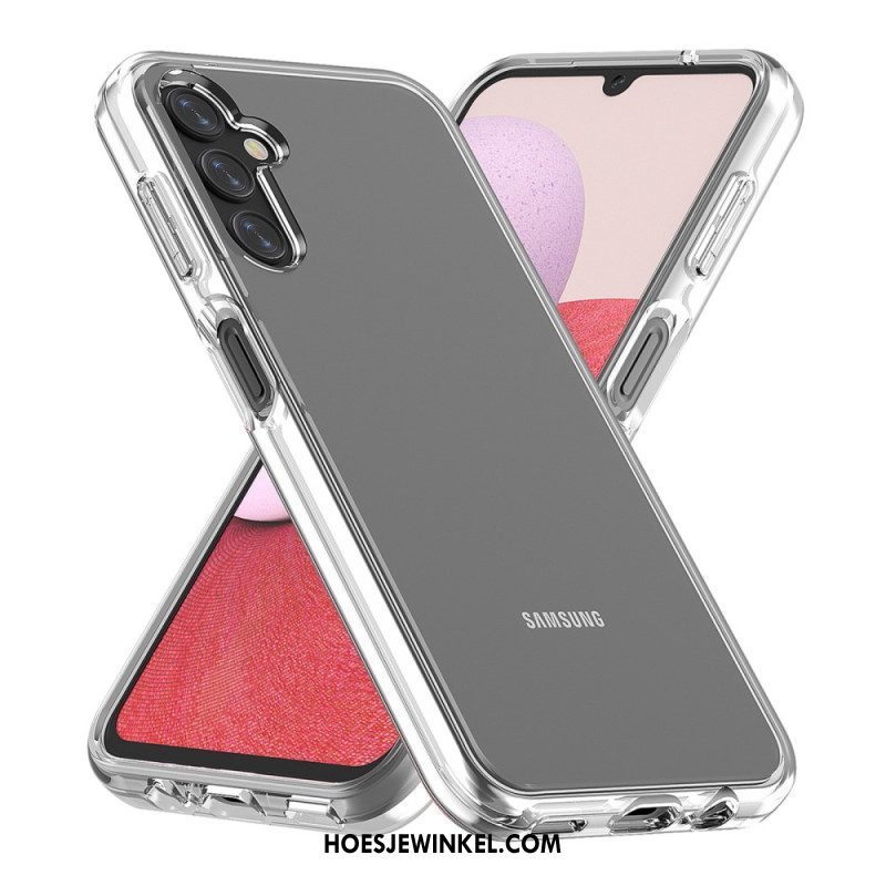 Hoesje voor Samsung Galaxy A14 / A14 5G Transparante Hybride