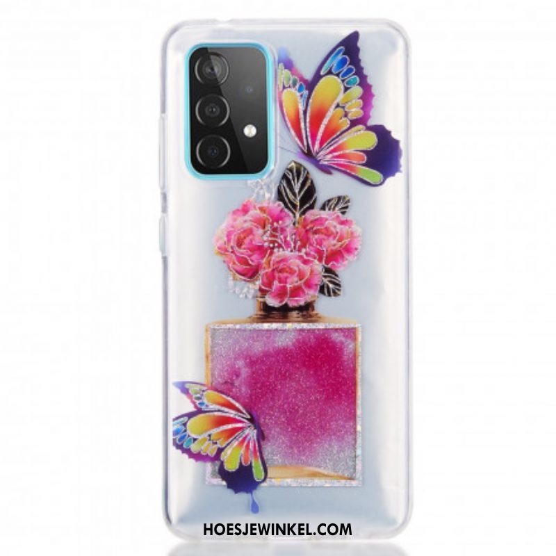 Hoesje voor Samsung Galaxy A52 4G / A52 5G / A52s 5G Parfum Flesje