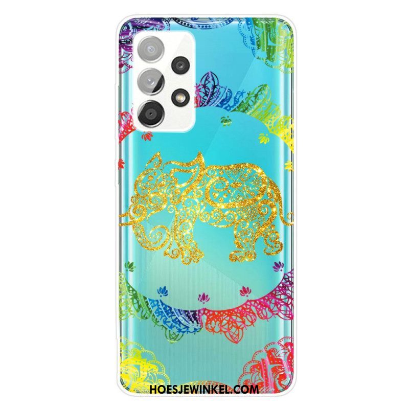 Hoesje voor Samsung Galaxy A53 5G Glittermandala