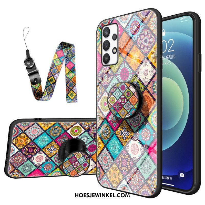 Hoesje voor Samsung Galaxy A53 5G Lapwerk Magnetische Houder