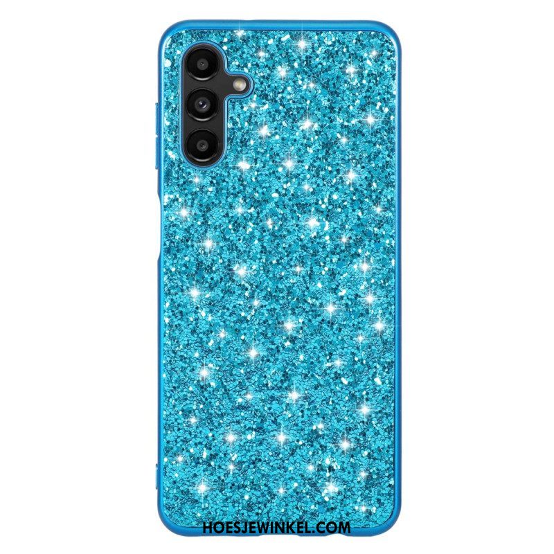 Hoesje voor Samsung Galaxy A54 5G Elegante Pailletten