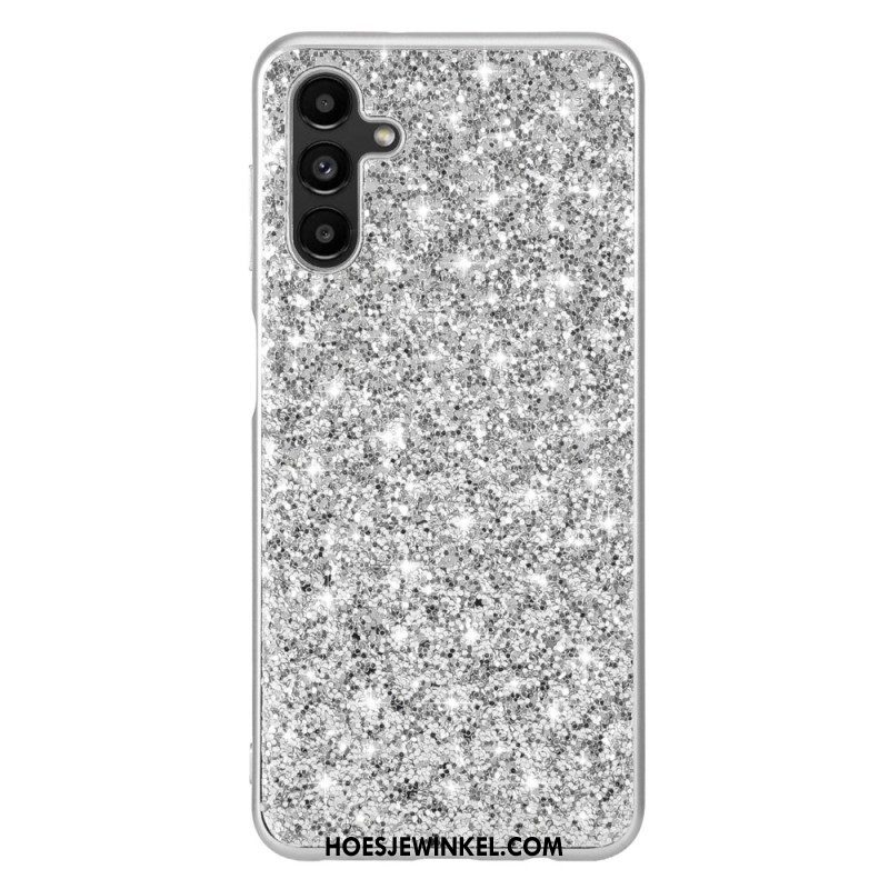 Hoesje voor Samsung Galaxy A54 5G Elegante Pailletten