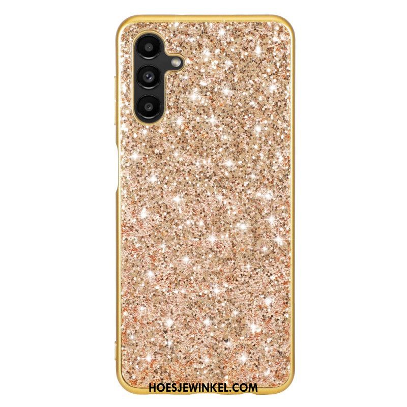 Hoesje voor Samsung Galaxy A54 5G Elegante Pailletten