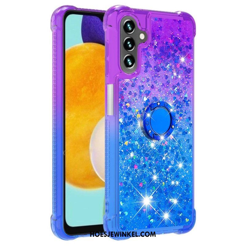 Hoesje voor Samsung Galaxy A54 5G Glitter Ringbeugel